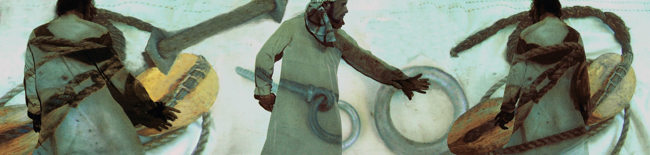 fatal tide, detail des Januskopfes des Glaubens